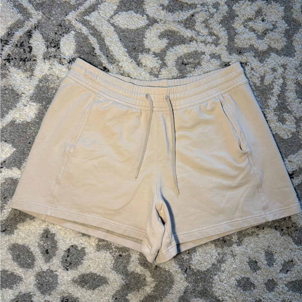 Athleta Retroterry Shorts Tan/Sand color- Size Medium🔹 - Image 2