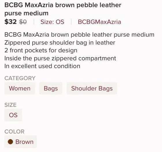 Leather Hobo Bag By BCBG - Image 8