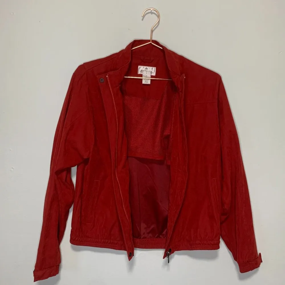 Antigua Womens Oklahoma Sooners Lightweight Jacket - Image 6