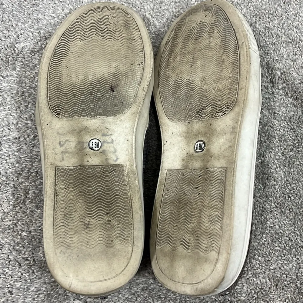 Steve Madden Size 8.5 Brown Velvet Brocade Evangel Slip On Loafers - Image 5