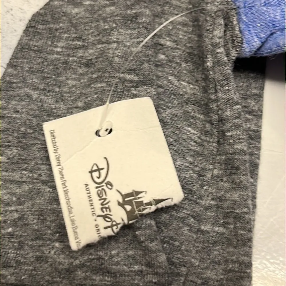 Disney Parks Gray/Blue 3/4 Sleeve Baseball ALL DAY 24/7 365 EVERYDAY Shirt - Image 13