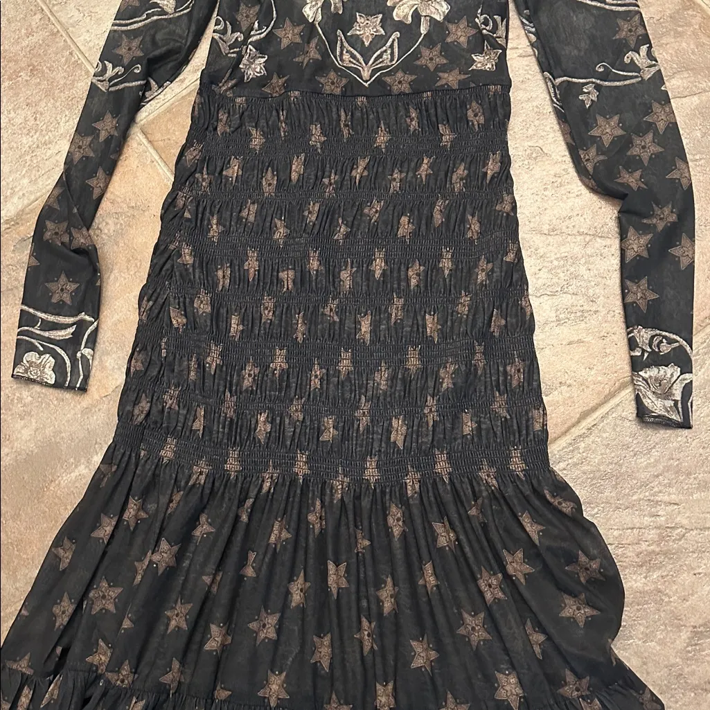 Free people star gazer maxi dress NWT size small - Image 14