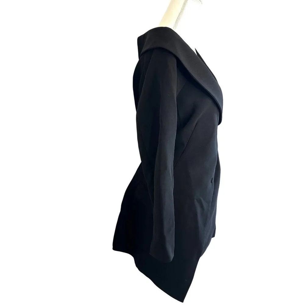 Atoir The Gisele Blazer Dress in Black Large New Womens Jacket Mini Cocktail - Image 6