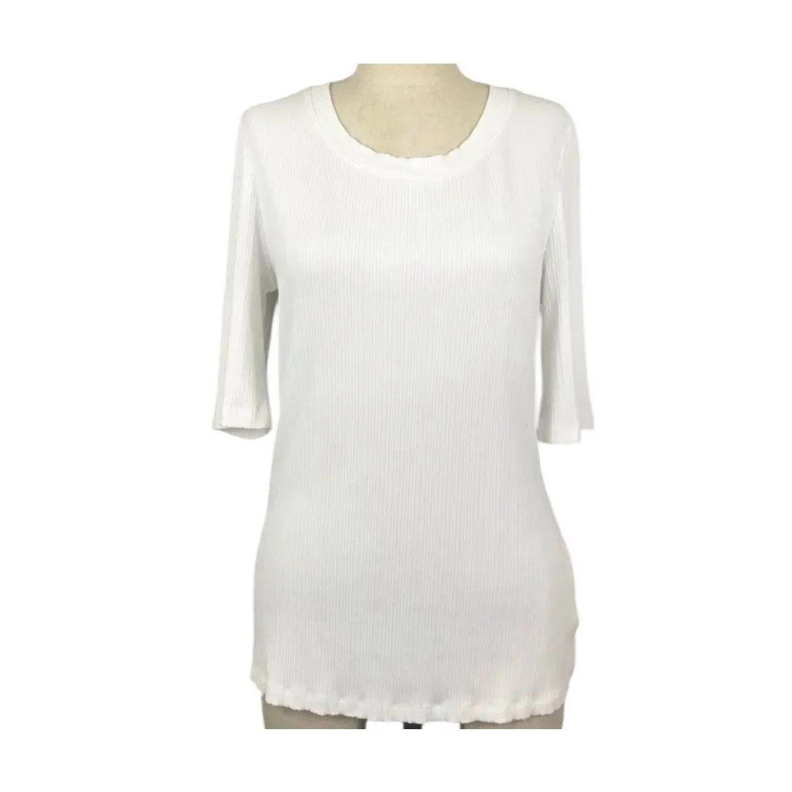 ✨Anthropologie Pure + Good Miranda White Sz XS Tee Shirt✨ - Image 5