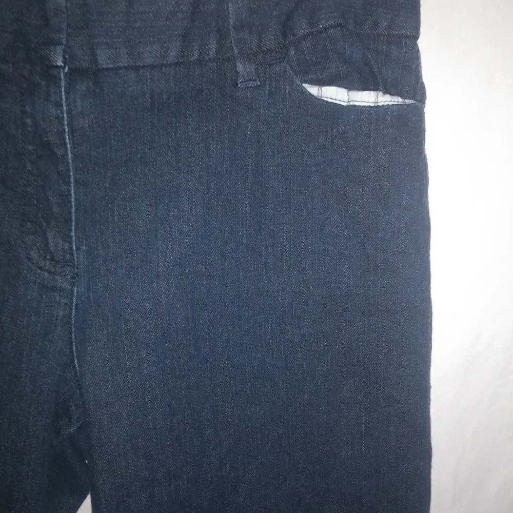 Talbots 10 Y2K Dark Wash Flare Jeans - Image 3