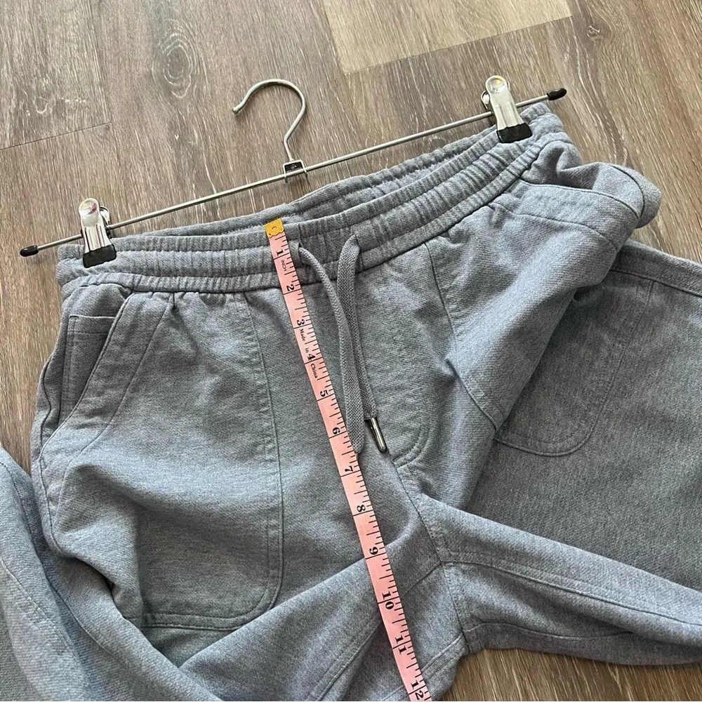 Athleta farallon heathered wide leg‎ crop pants blue women’s size 2 - Image 5