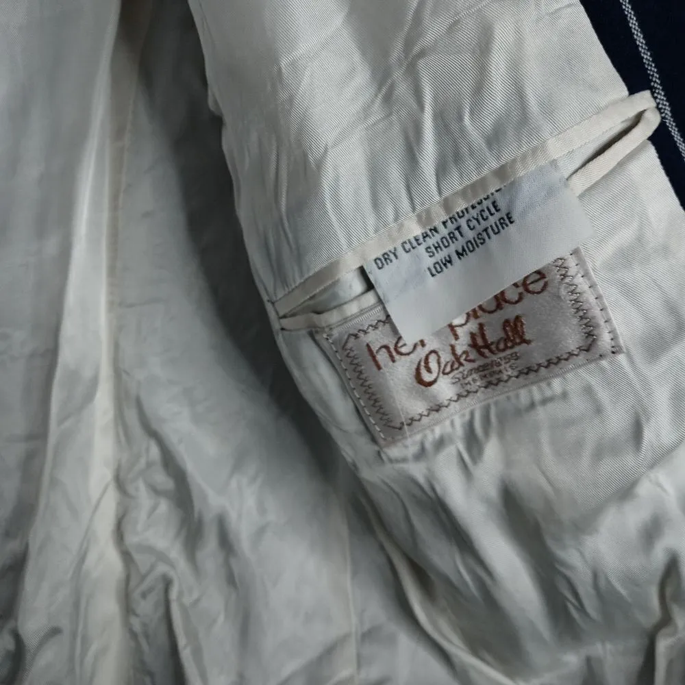 Burberry blue strip blazer - Image 6