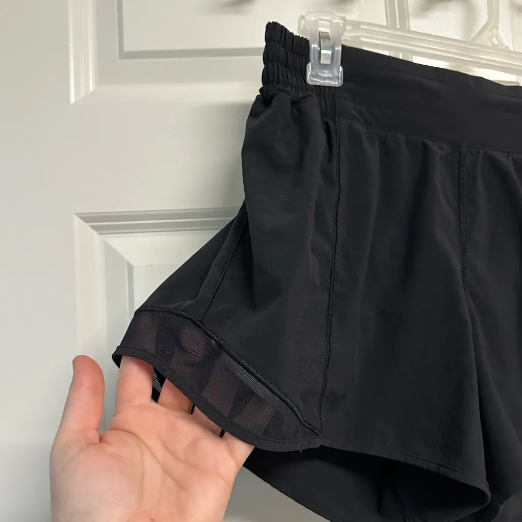 Lululemon Black Hotty Hot High-Rise Lined Short Size 8 - Image 10