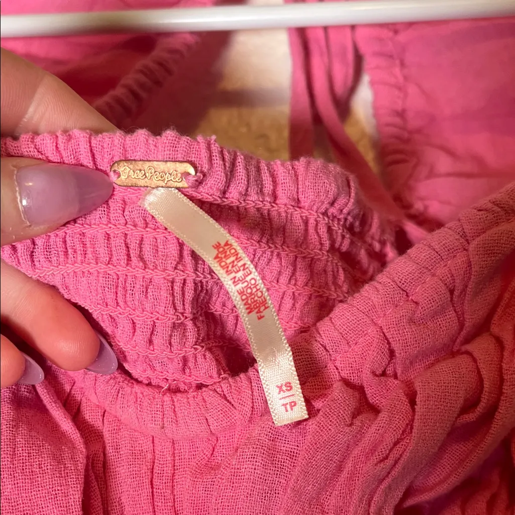 Free People Chloe Smocked Top - Image 5