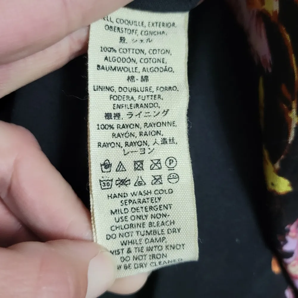 Free People Oh Baby floral smocked mini dress size xs - Image 10