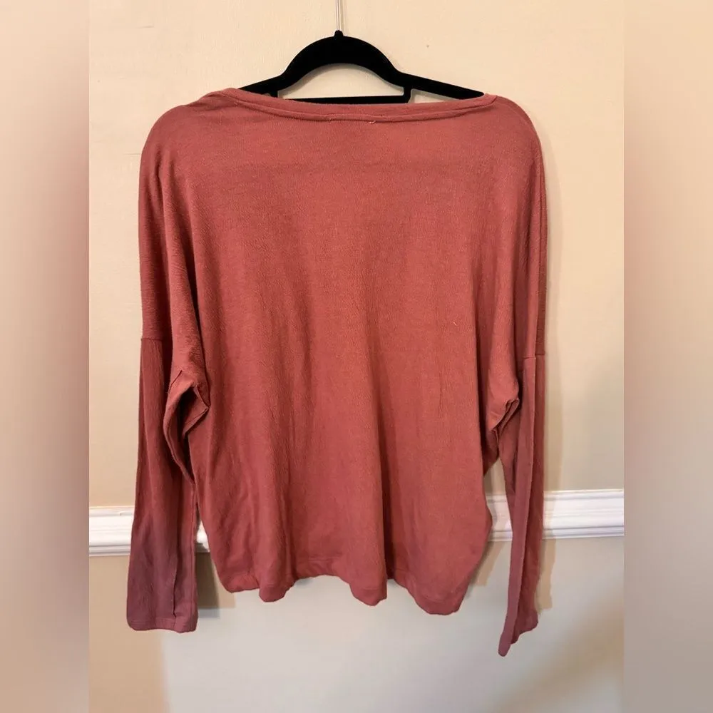 For the Republic Dusty Rose‎ Shirt Size L - Image 3