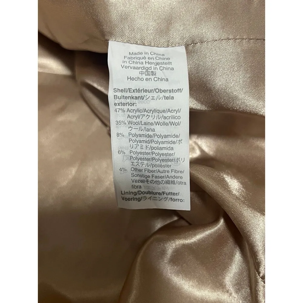 NWT J Crew italian red tweed coat - Image 7