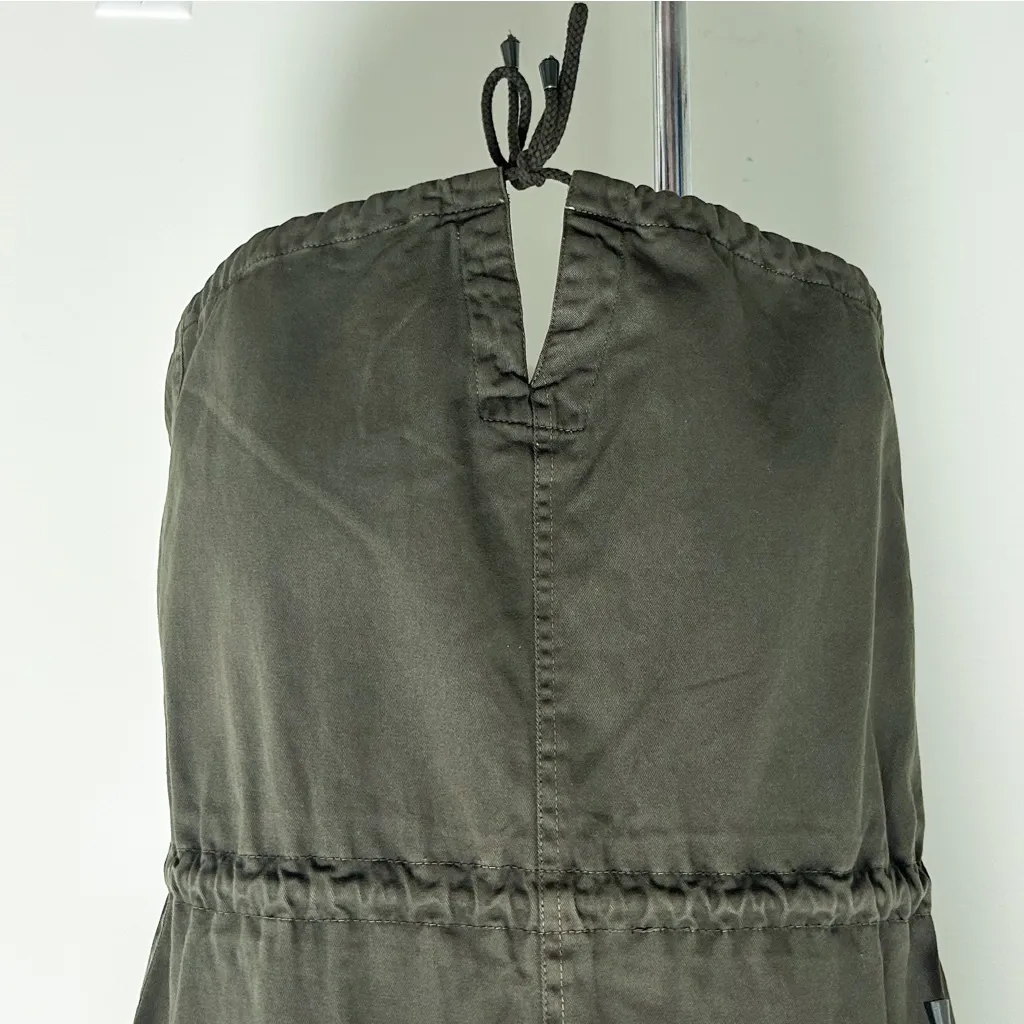 Velvet Graham Spencer Odesa Army Green Faux Fur Removable Hood Vest NWT Medium - Image 9