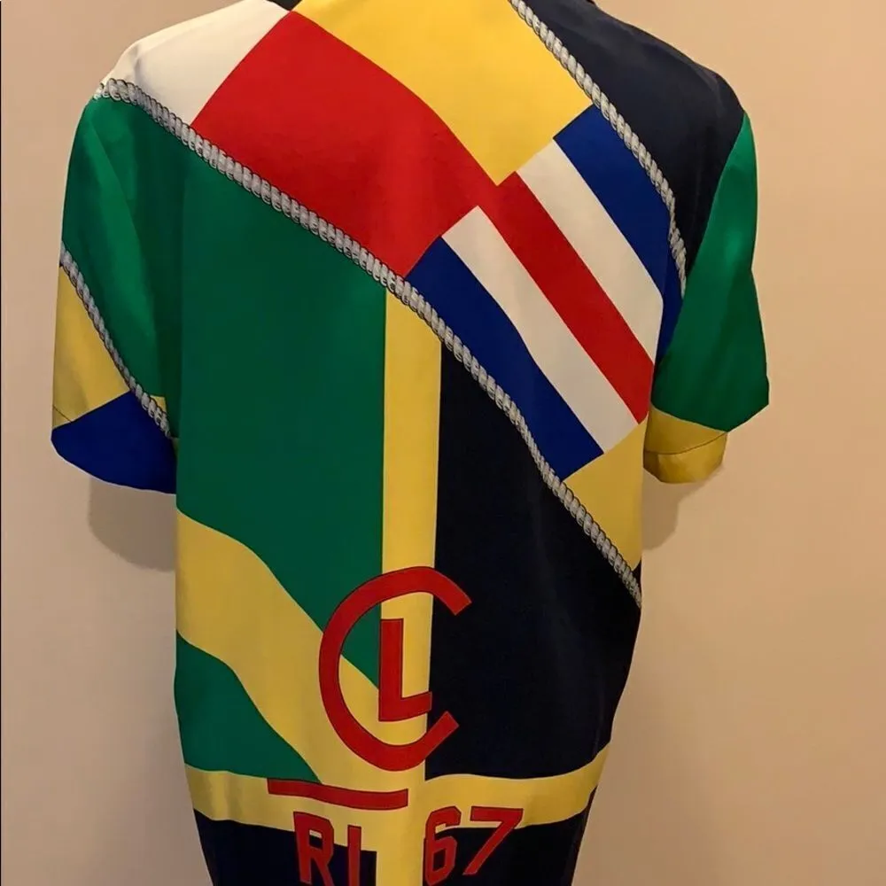 Silk Ralph Lauren CL blouse - Image 2