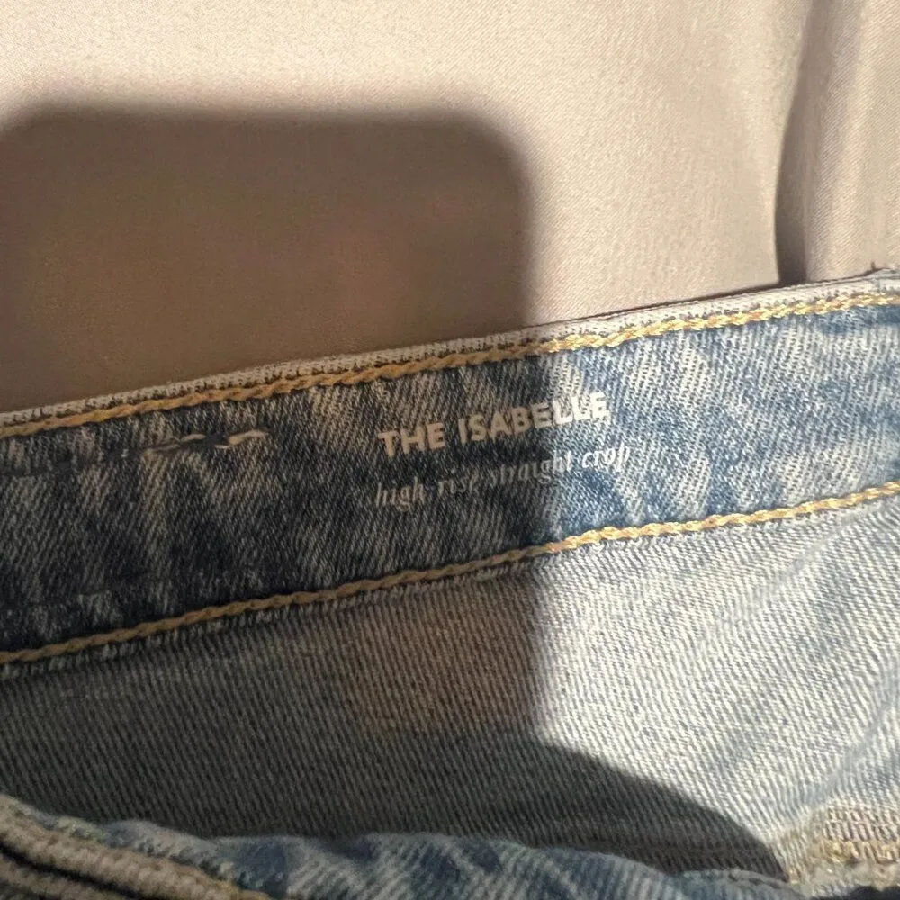 AG the Isabelle high rise straight crop size 29 - Image 6