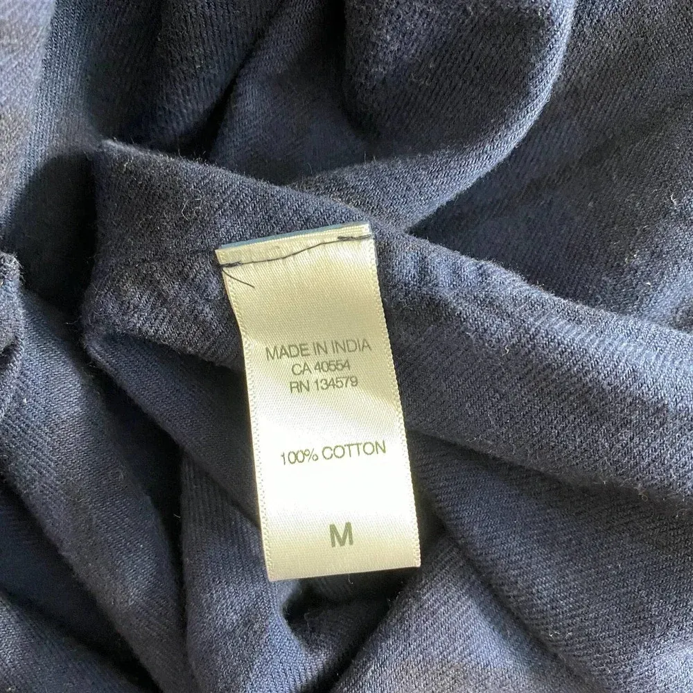 SoulCycle‎ Blue Plaid Flannel Button Down Logo Top - Image 12