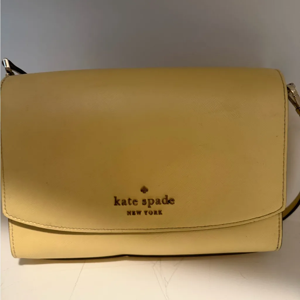 Kate Spade Yellow Crossbody Bag - Image 8