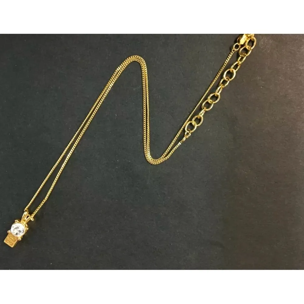 Givenchy 4 G logo gold and crystal necklace - Image 7