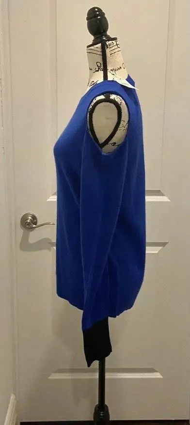New With Tags Bailey 44 Cold Shoulder “Pop” Sweater  - Image 3