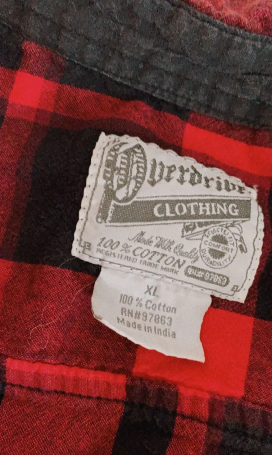 Flannel Button Up Size XL - Image 3