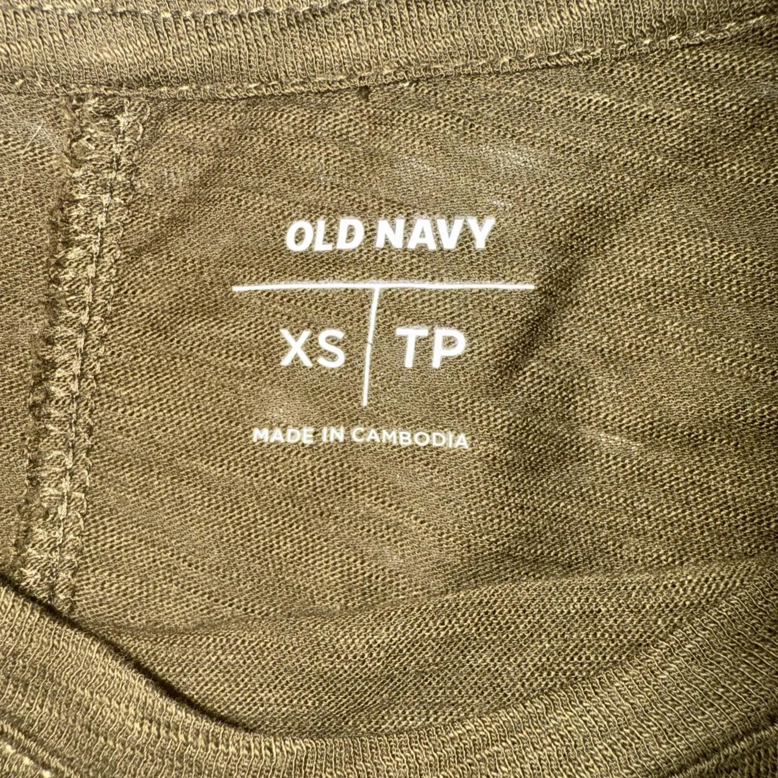 Old Navy Blouse Green Gauze Long Sleeve Pullover Tunic Top Women’s XS New - Image 7