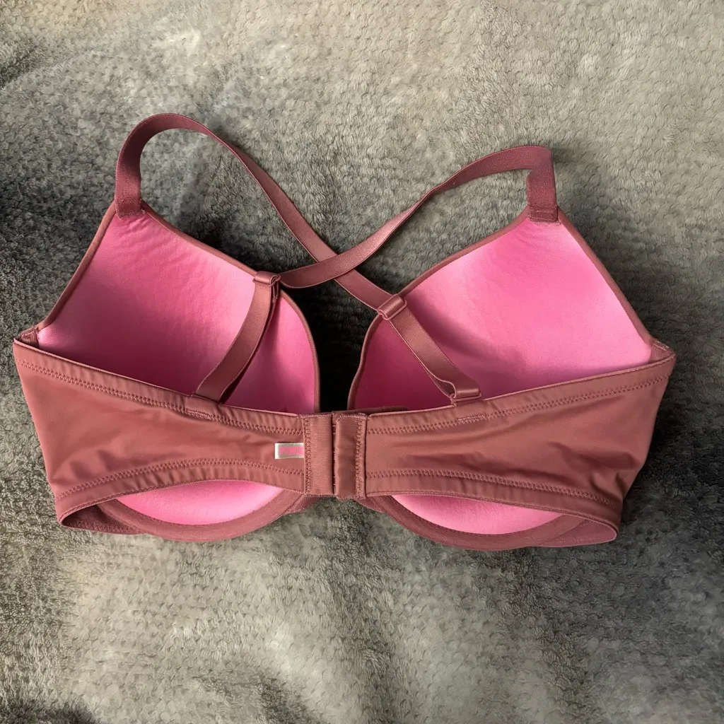 VS Pink Wear Everywhere Push-up Convertible Bra - Image 3