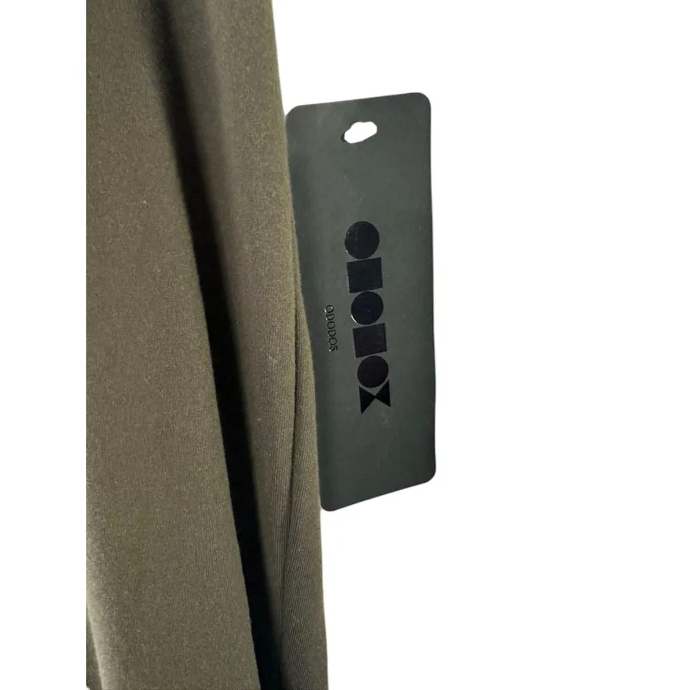 ODODOS Bootcut Yoga Pants Tummy Control Non See Through Bootleg Pants Medium New Green - Image 5