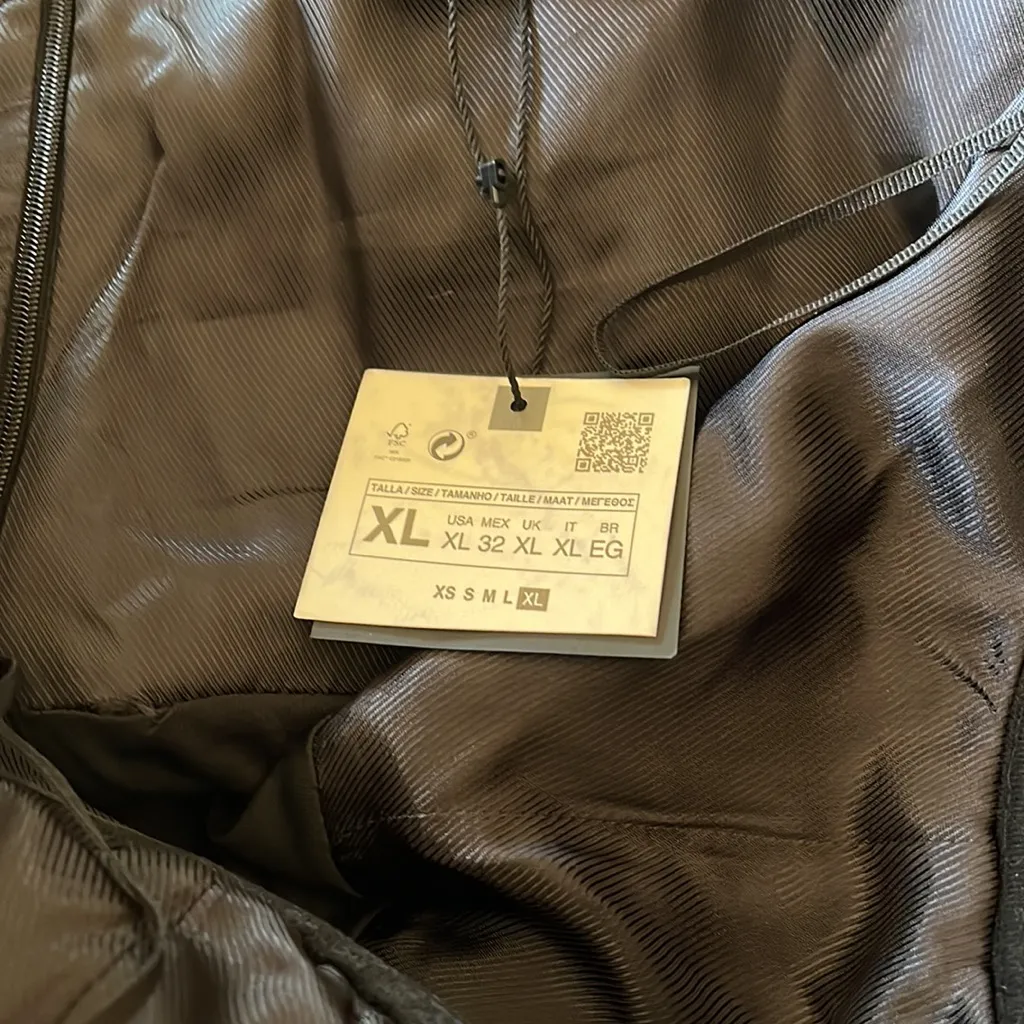 NWT Zara Short Minj Sequin Dress Leopard Print Festive Days Navy XL - Image 10