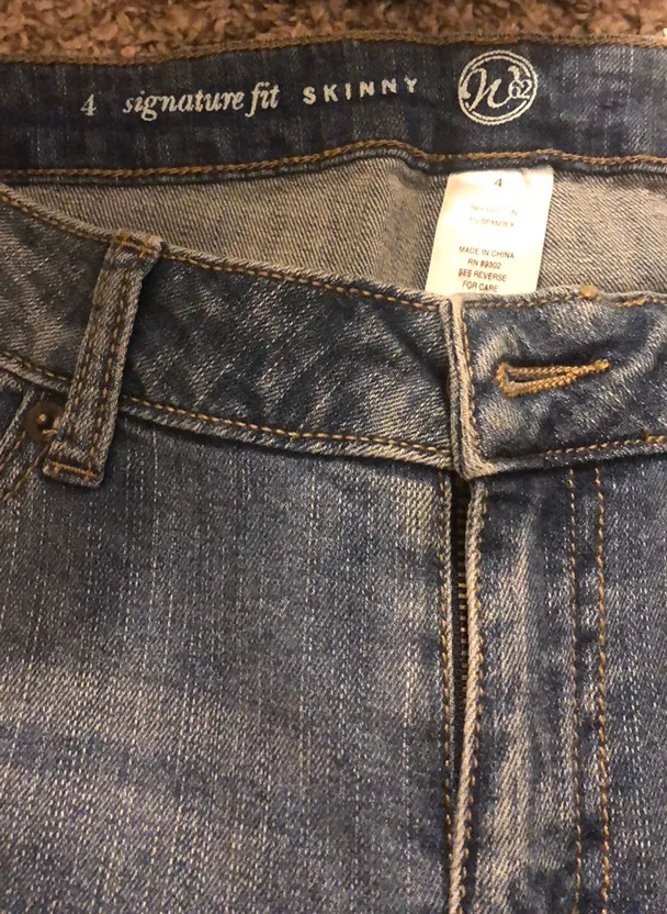 Dress Barn  Signature Skinny Jeans  - Image 2