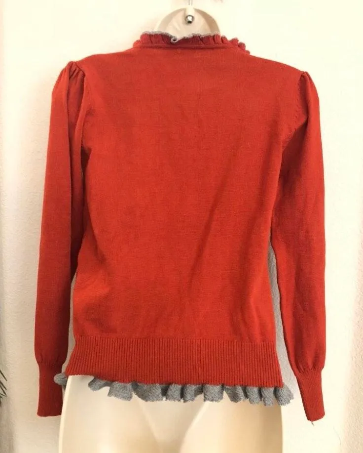 Worn Once funky Nagano sweater. No size tag but fits a small. - Image 3