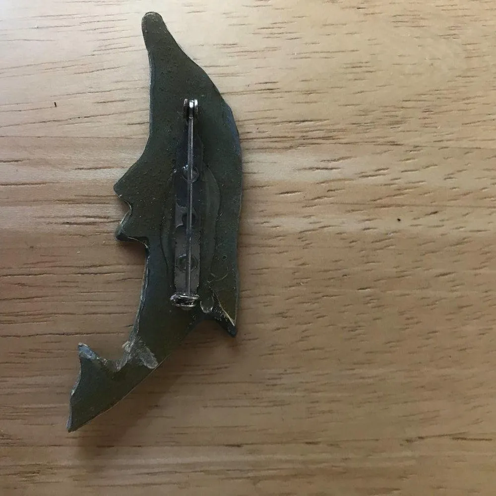 Dolphin Pin Brooch Handmade Vintage Beach Cruise - Image 8