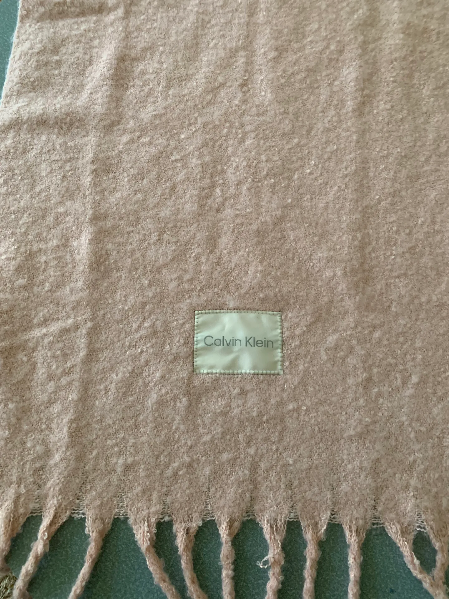 Pink Blanket Scarf - Image 2