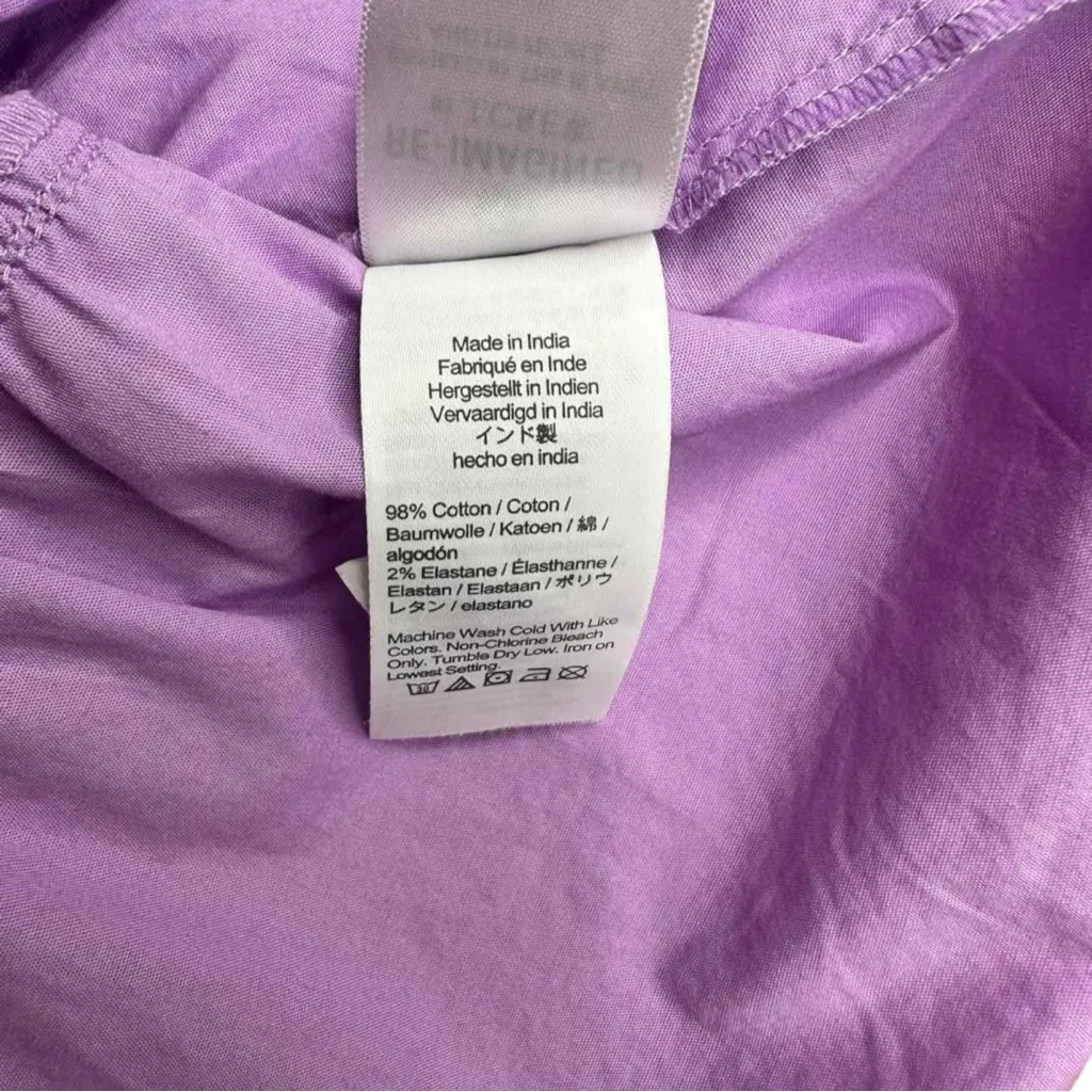 J. Crew NWT Purple Wrap Mini Dress Size 8 - Image 6