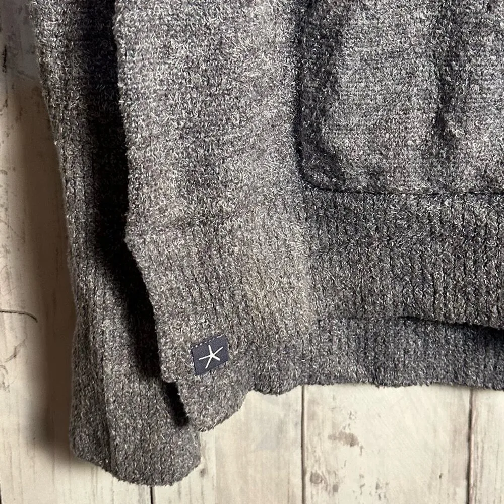 Barefoot Dreams Cozy Chic Lite Gray Pullover Sweater - Image 4