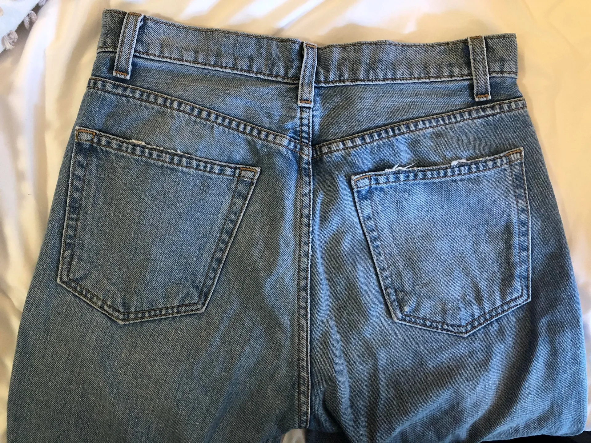 Reformation Julia High Crop Cigarette Jeans - Image 6