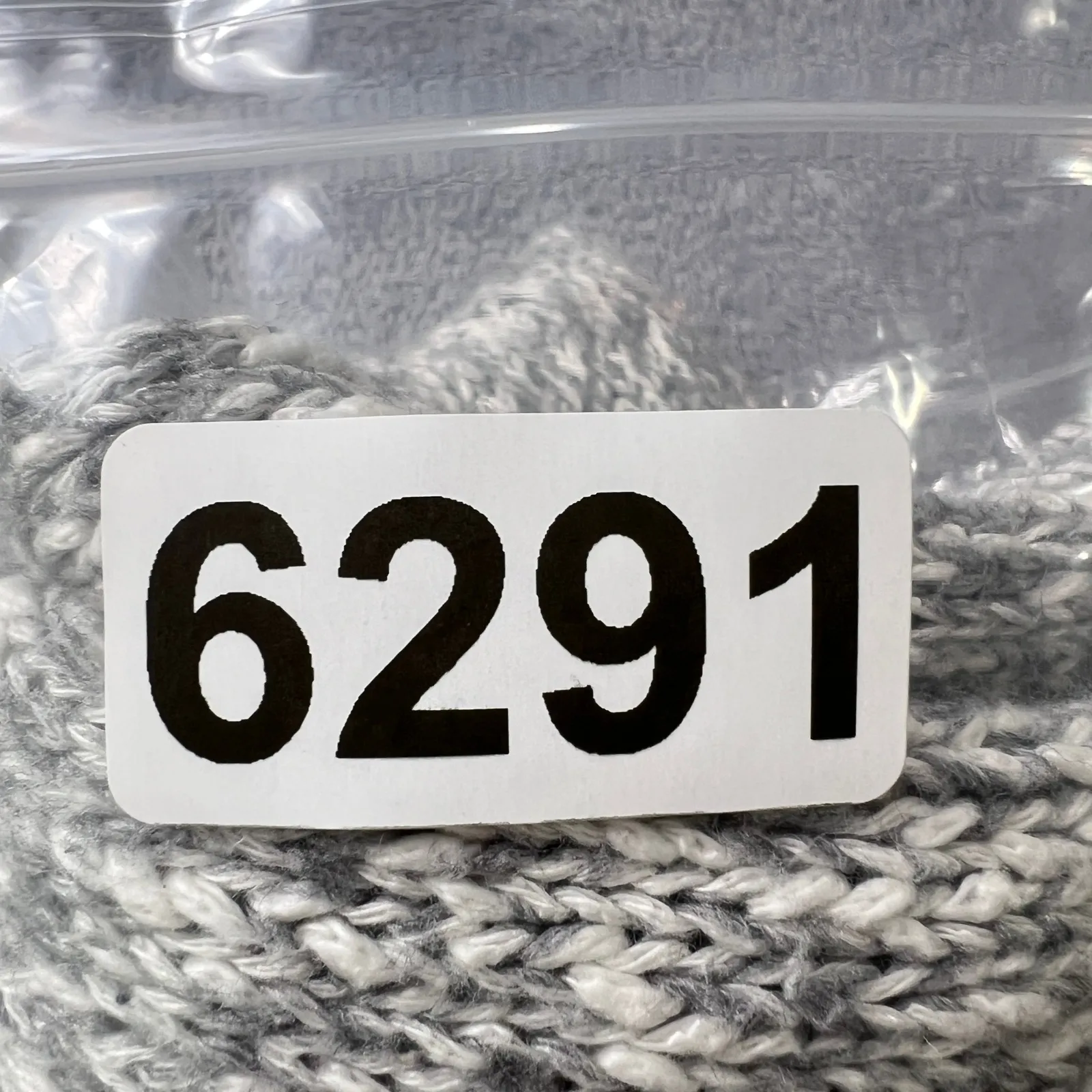 Talula Gray Marled Open Front Sweater Angora Wool Cashmere Blend Cozy Cardigan - Image 9