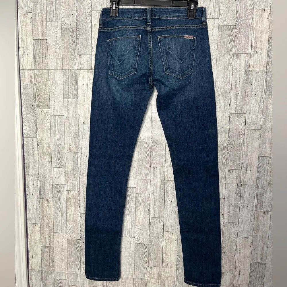 Hudson Women’s Krista Super Skinny Straight Jeans Dark Wash 26 - Image 2
