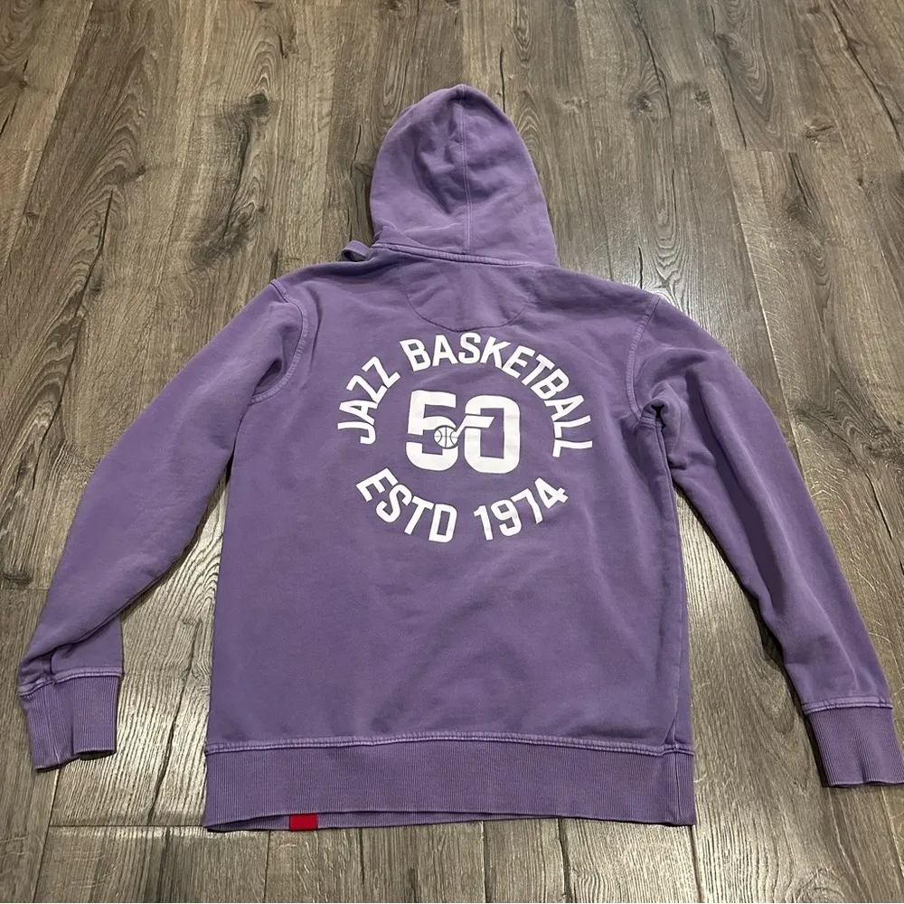 SPORTIQE PULLOVER HOODIE Street Capsule Blake S Purple Utah Jazz 100% Cotton - Image 7