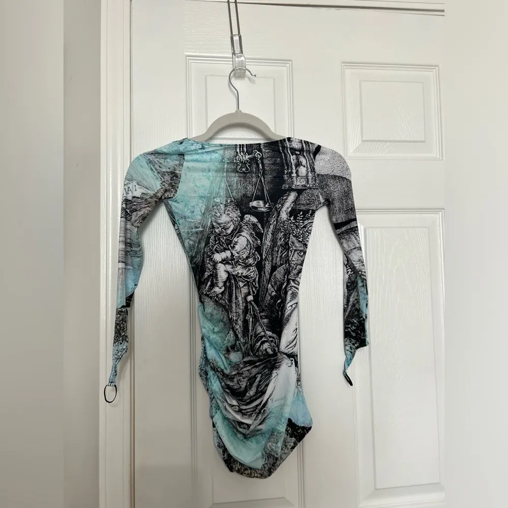 MAISIE WILEN Saturn mini Dress Blue Size XS - Image 5