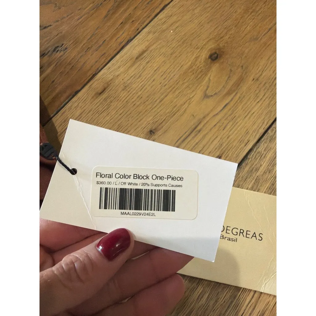 Adriana Degreas Floral Appliqué Swimsuit One - Image 7