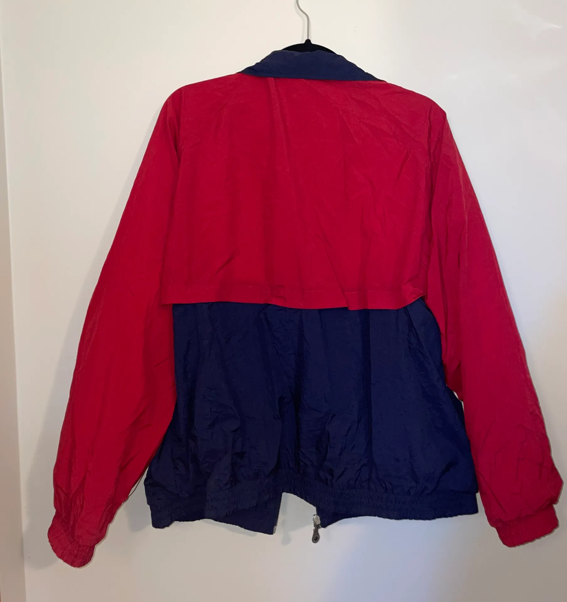 Vintage American Windbreaker Jacket Size L - Image 2