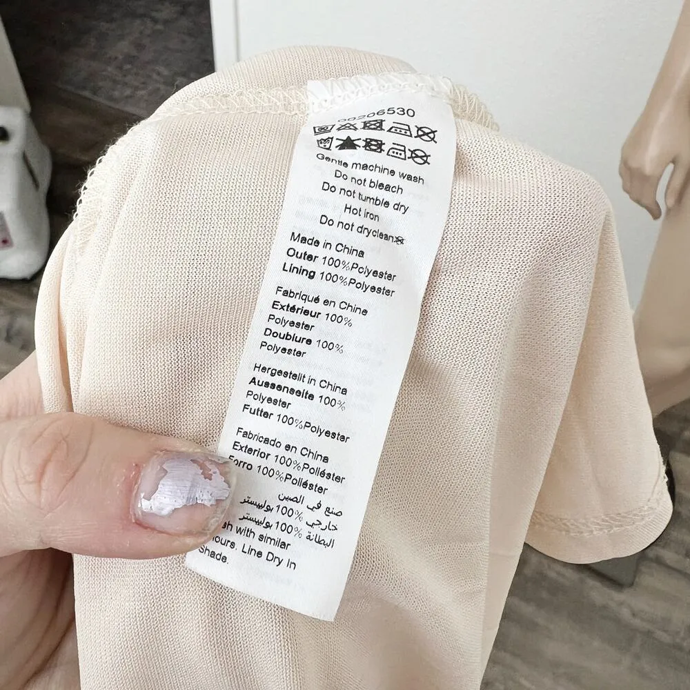 [City Chic] Prowess Swish Leopard Print Midi Dress Ruffle Hem V-Neck Sz Large 20 - Image 10