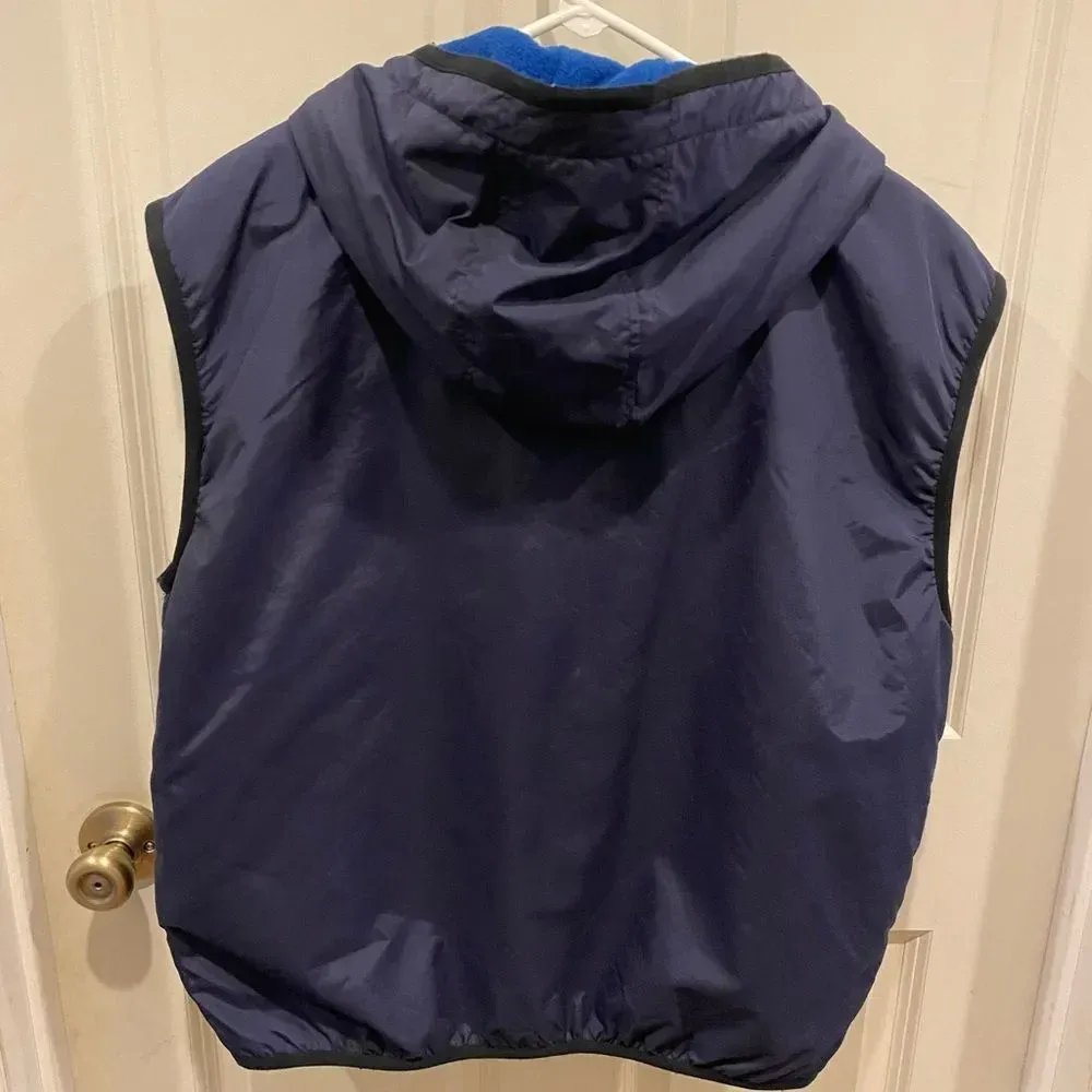 Nautica Fleece Reversible Hooded Vest women’s XL‎ - Image 9