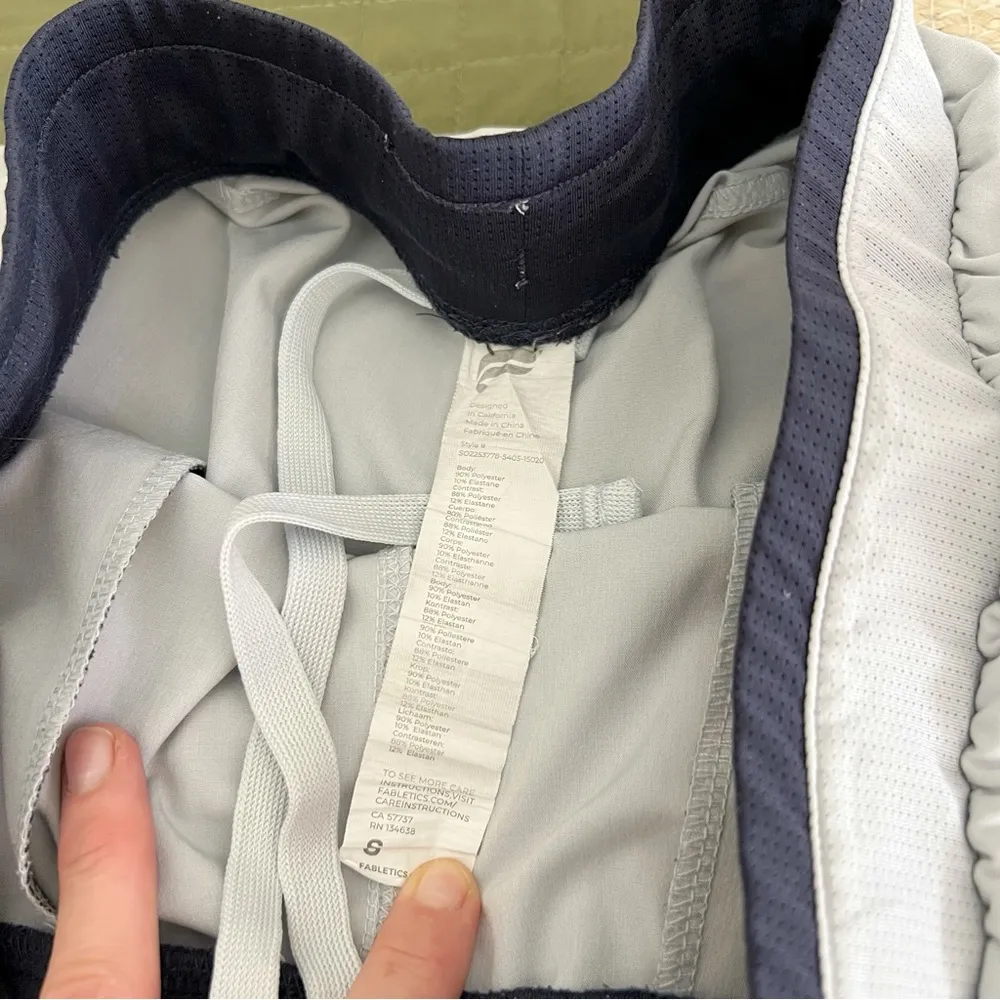 Fabletics Light Gray Athletic Shorts - Image 4