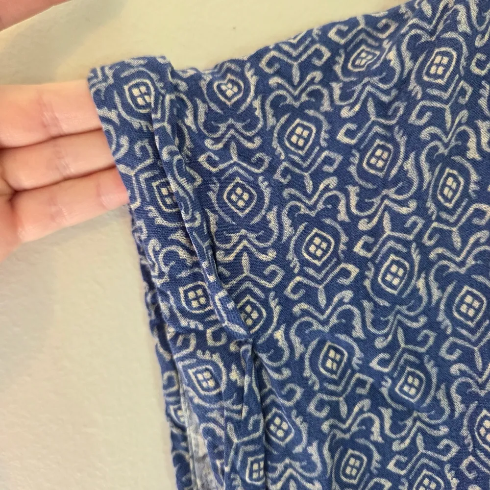 Lucky Brand Blue Popover Shirt Dress - Image 5