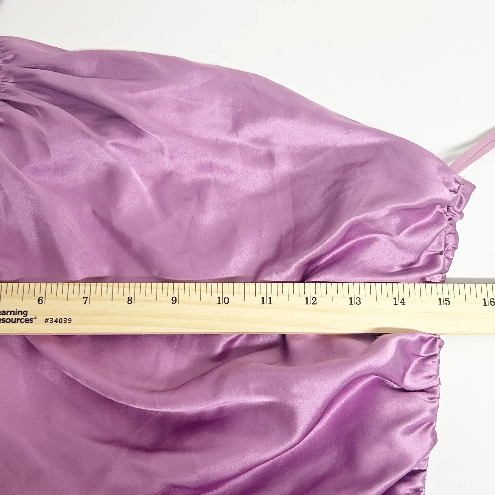 Cinq a Sept Womens Lilac‎ Silk Blend One Shoulder Ruched Nikita Cocktail Dress 4 - Image 14