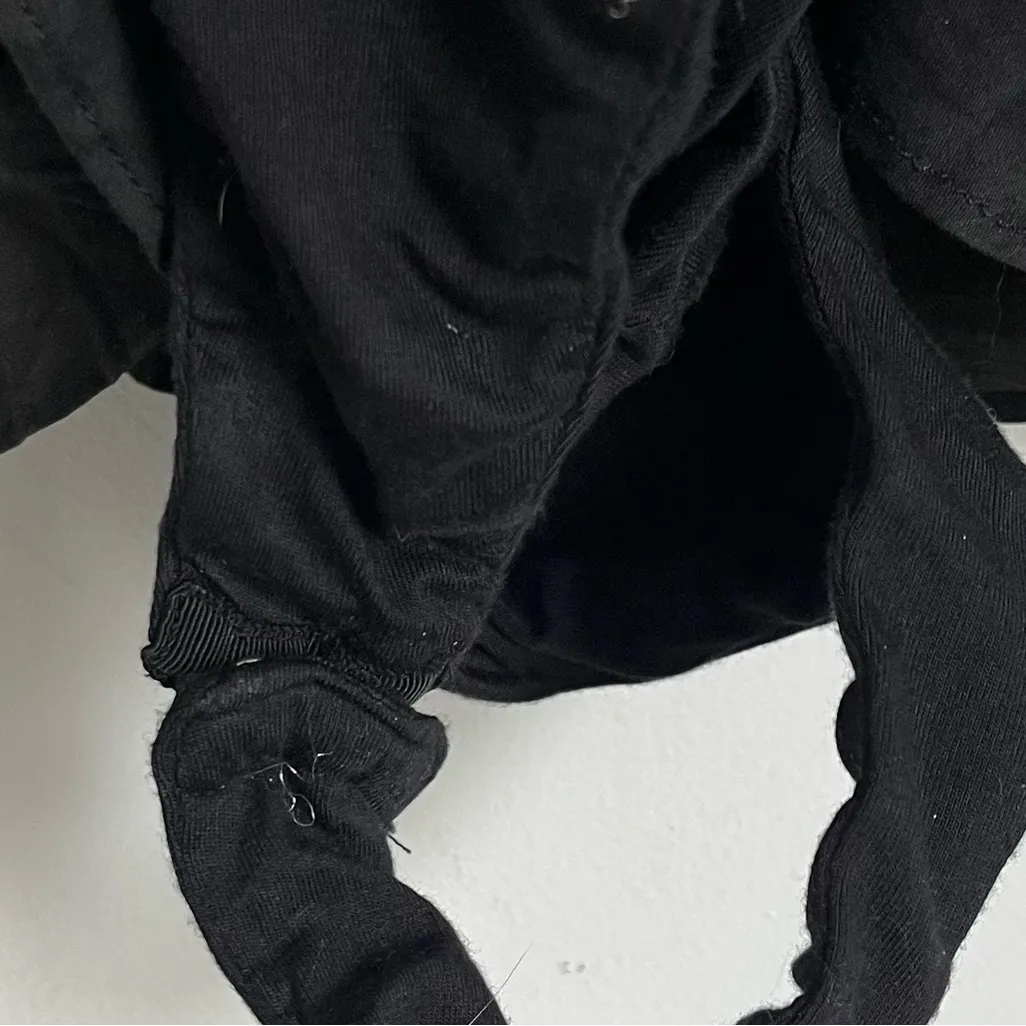 Free People • Black Tassel Ruffle Bodysuit - Image 5