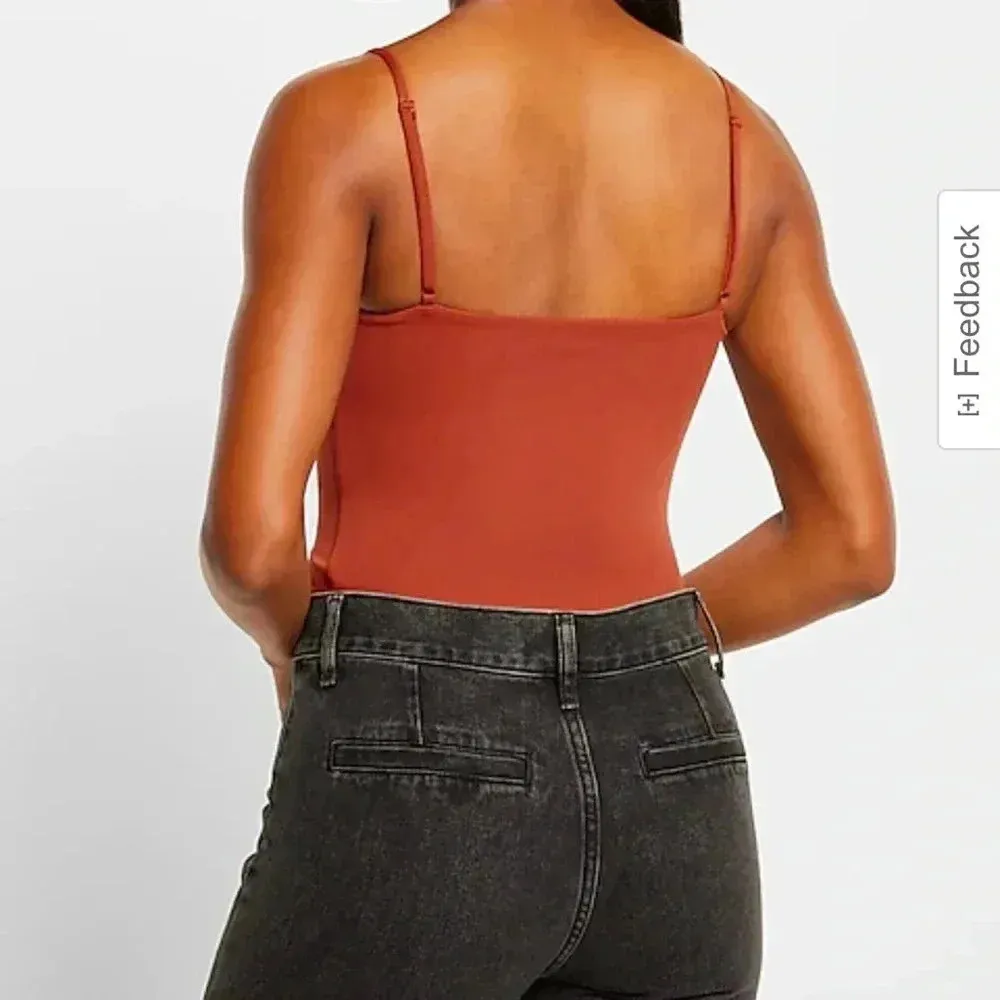 Express Body Contour red body suit sizee XS. In perfect condition! - Image 3