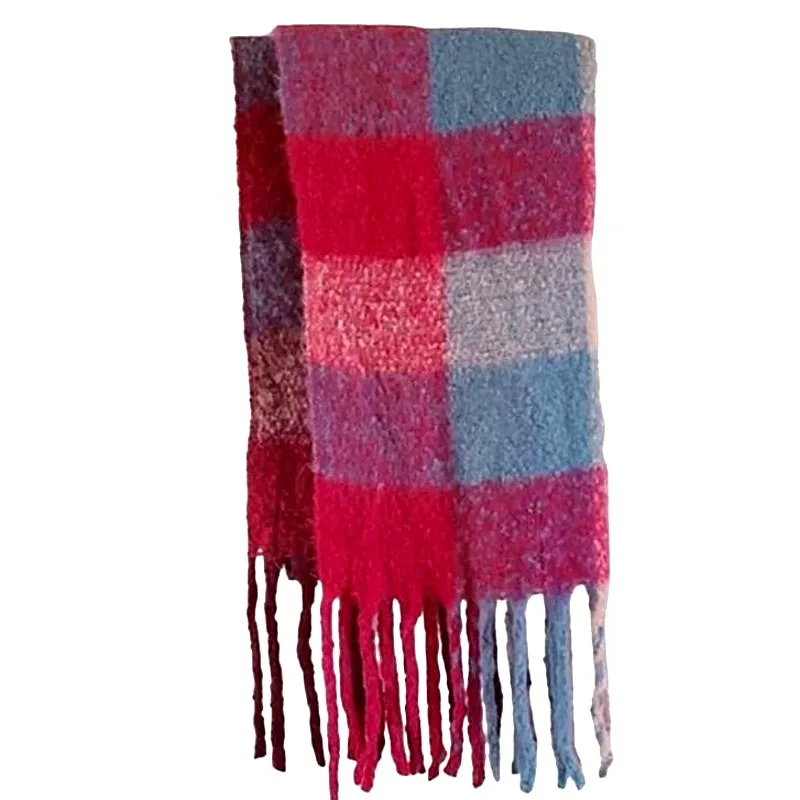 Francesca's Super Soft Multicolor Oversized Woven Scarf Wrap – One Size EUC - Image 6