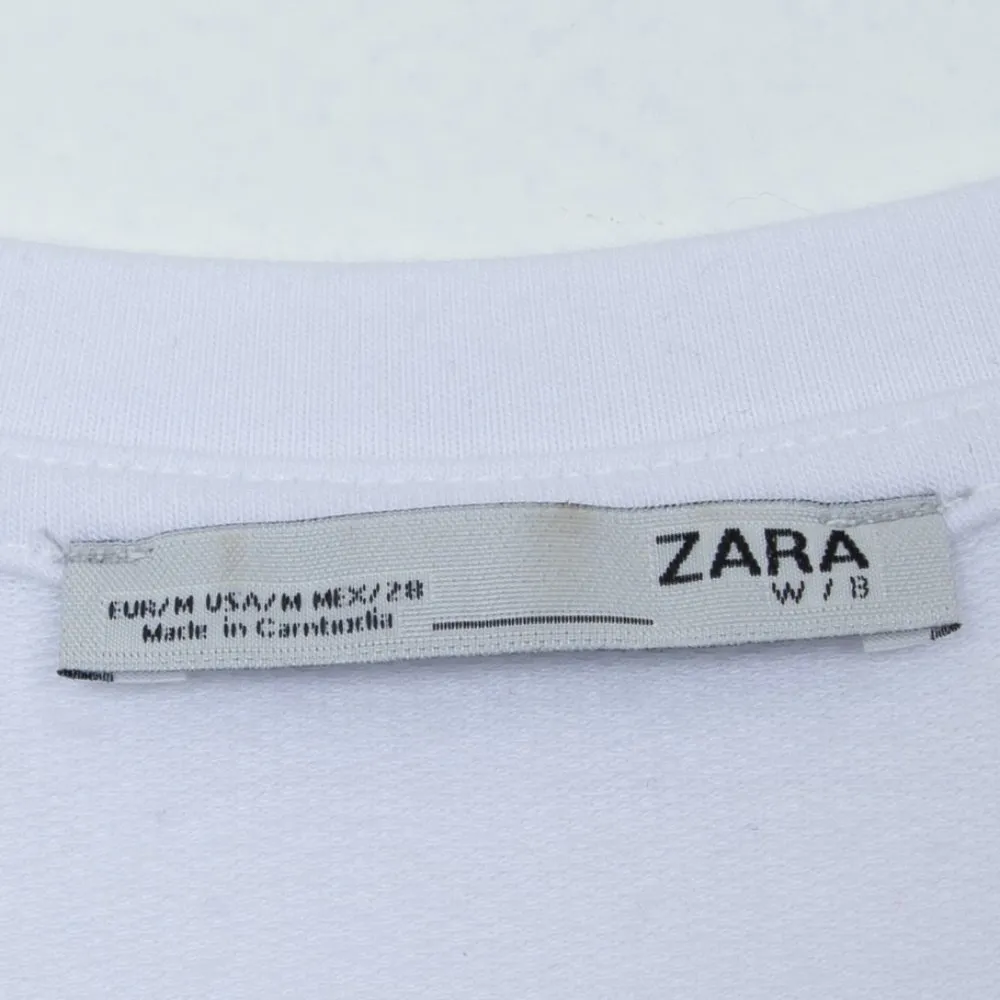 Zara Sleeveless‎ Ruffle Hem Shift Dress Size Medium - Image 5